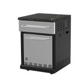 Modular Refrigerator - 71.6 L - Black and Stainless Steel