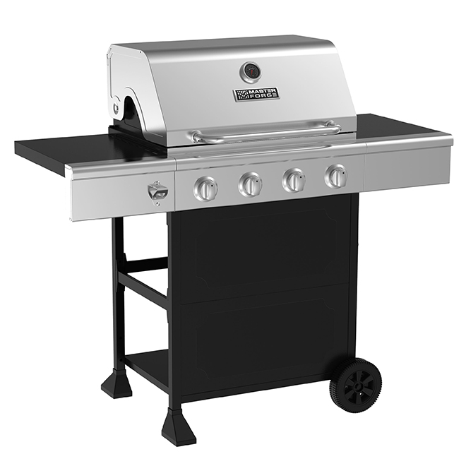 Master Forge Propane Gas Bbq 44 000 Btu 610 Sq In Silver