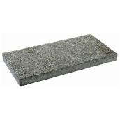 Apollo Concrete Patio Stone Tile - Exposed-Aggregate - Grey - 24-in L x 12-in W