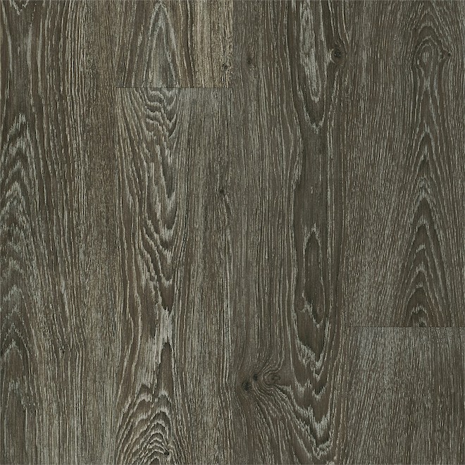 PRO MARK Westfield Vinyl Floor - 6-in x 36-in - 35.95 sq. ft. - Chocolate Oak - 24/Box