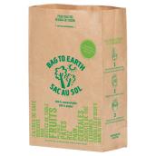 Small Biodegradable Recycled Paper Food Waste Bags