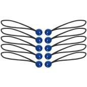 Keeper 12-in Bungee Cords with Ball - 10-Pack