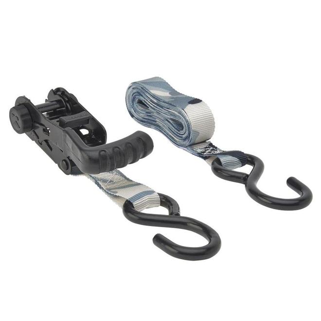 Keeper 1-in x 10-ft Ratchet Tie-Down 2/pk