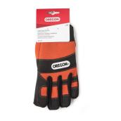 Oregon Orange Waterproof Leather Safety Protective Chainsaw Glove for Left Hand