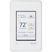 Schluter Systems Ditra-Heat 3.5-in x 6-in White PVC Touch Screen Wi-Fi Thermostat