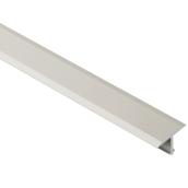 Schluter Systems Reno-T 0.344-in W x 98.5-in L Aluminum Commercial/Residential Tile Edge Trim