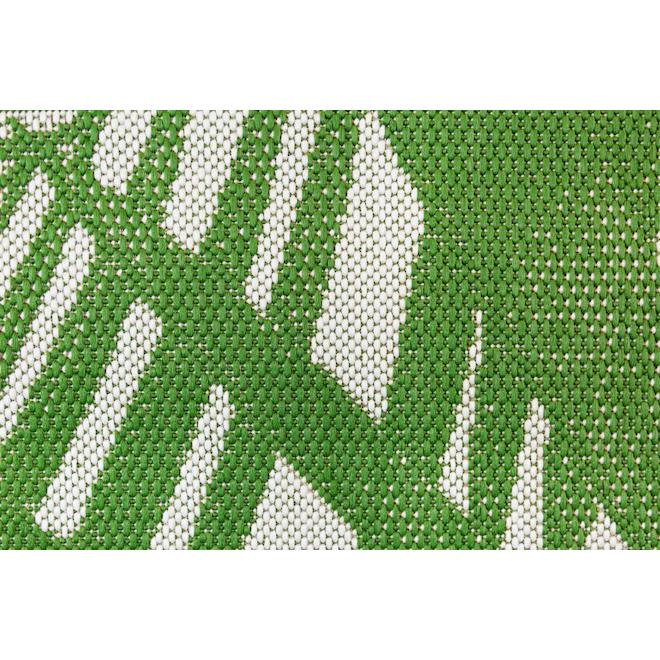 Allen Roth Bright Palm Outdoor Rug, Outdoor Patio Area Rugs Canada 8×10