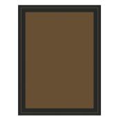 Allen + Roth New Haven Outdoor Rug -  Polypropylene - 5-ft x 7-ft - Brown and Black
