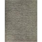 Tapis d'extérieur Landon & Co. 6 x 9 pi rayé gris en polypropylène