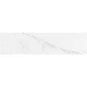 Carreaux muraux Cipriani de Faber en céramique blanche, 4 po l. x 16 po L., boîte de 25