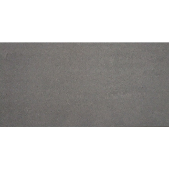 12-in x 24-in Grey Polished Porcelain Floor Tile