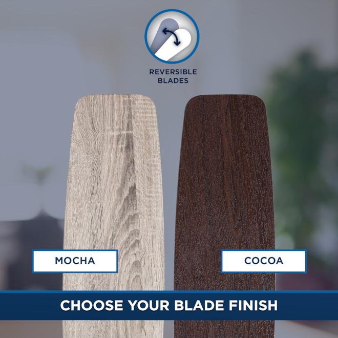 Harbor Breeze Coastal Key 70-in Bronze LED Remote-Controlled Ceiling Fan - 5-Blade