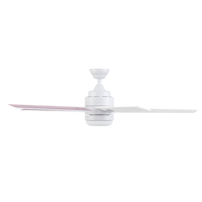 Harbor Breeze Flanagan 52-in White Indoor Remote Controlled Ceiling Fan - 5 Reversible Blades