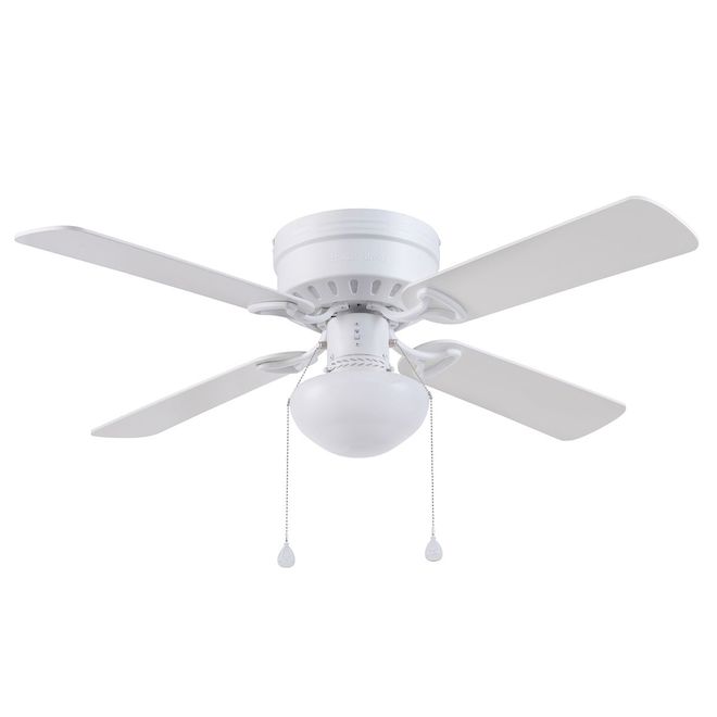 Landon & Co. 42-in 5.5W White LED Indoor Ceiling Fan