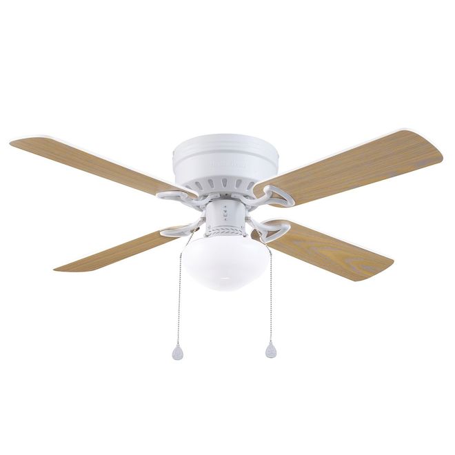 Landon & Co. 42-in 5.5W White LED Indoor Ceiling Fan