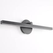 Landon & Co. 1-Light 24-in L LED 12 W Matter Black Vanity Light