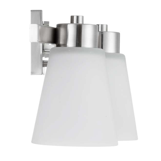 VALU+ 4-Light 30-in L 60 W Brushed Nickel Vanity Light
