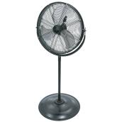 VALU+ Pedestal Fan High Velocity 20-in 5400 CFM - Black