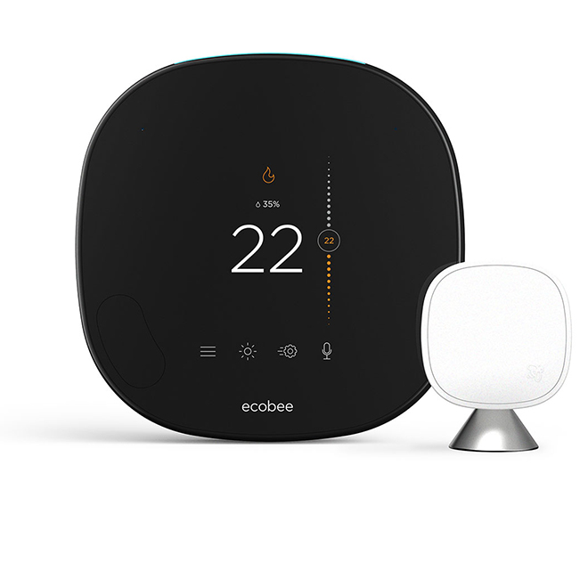 Smart Thermostat and Smart Sensor ecobee - Voice Control
