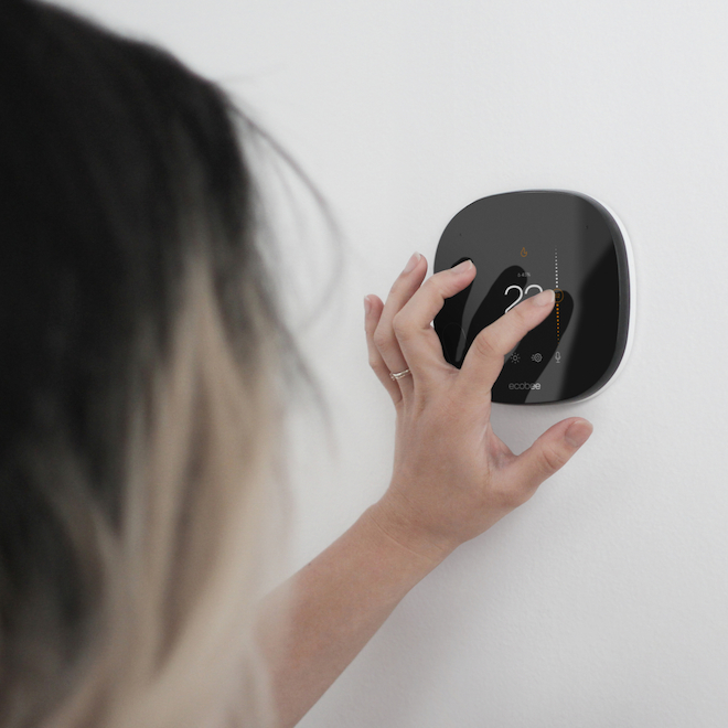 Thermostat et capteur intelligent ecobee, commande vocale