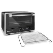 KitchenAid 16-in x 17-in Black Countertop Oven with Air Fry Function