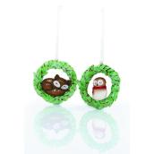Holiday Living Wildlife Ornaments - Friendly Forest - Green - 4/Pack