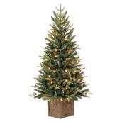 Arbre illuminé Holiday Living Cayuga à 70 lumières et 250 embouts, 4 pi, vert
