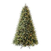 Holiday Living Hayden 7.5-ft Pre-Lit-Artificial Christmas Tree with 800 Lights Warm White LED