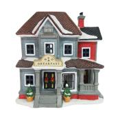 Lighted Bed & Breakfast for Christmas Village - 7.3
