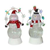 Boule à neige, Bonhomme ou père Noël, 9,8'' - Assortis