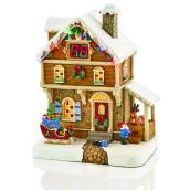 Carole Towne Santa Countdown Lighted LED 8.5-in