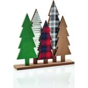 Carole Towne Cheerful Memories Multicolour Wooden Forest Trees