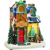 Carole Towne Christmas Village Figurine House/Shop 10.6-in