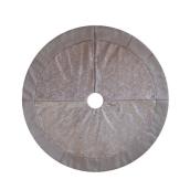 Holiday Living Tree Skirt - Polyester - 48-in - Gold