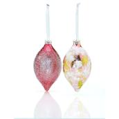 Tree Ornaments - Finial - 6" - Ombre Glass - 2/Pack