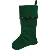 Holiday Living Christmas Stocking Green 21-in
