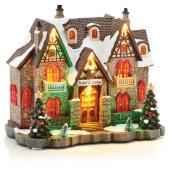 Chalet musical « Gate's Lodge » illuminé