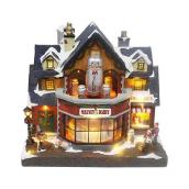 Animated Dairy Factory for Christmas Village