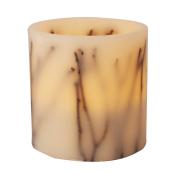 Holiday Living Wax Candle - LED - 4-in x 4-in - Warm White