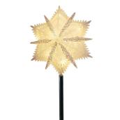 Holiday Living Star Tree Topper - 20 Lights - White