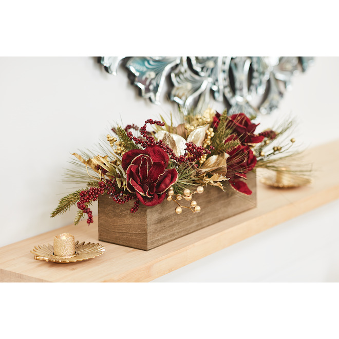 Holiday Living 1-Pack Multicolour Christmas Centrepiece