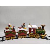 CELEBRATIONS BY L&CO Santa Claus Express Train Musical 18.5-in x 13.97-in x 4.72-in