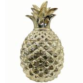 Pineapple Candle Holder - 6.3" x 9.9" - Gold