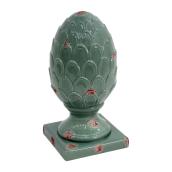 Allen + Roth Ceramic Finial Artichoke Statue - 11.5-in - Sage Green
