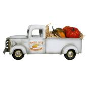 Holiday Living 6.7-in Retro Truck Decoration with Pumpkins