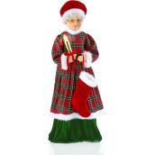 Holiday Living 1-Pack Red, Green and White Animated Mrs Claus