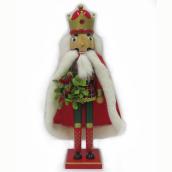 Holiday Living Wood Nutcracker 15.87-in