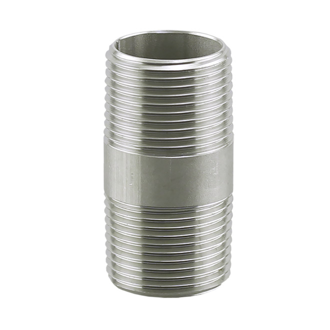 Plumbeeze 3/4-in diameter Stainless Steel Nipple
