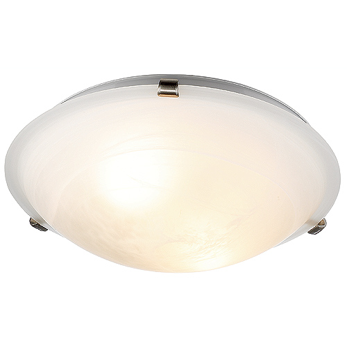 Uberhaus Contemporary Ceiling Fixture 2 Light Glass Rona