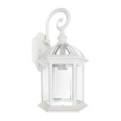 Wall Sconce 'Benjamin' - White - Aluminum - 15 1/4''
